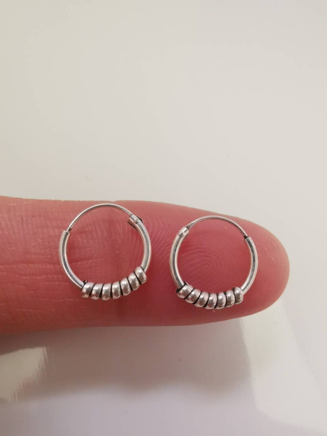 Sterling silver 925 medium size 12mm hoops for standard & Etsy