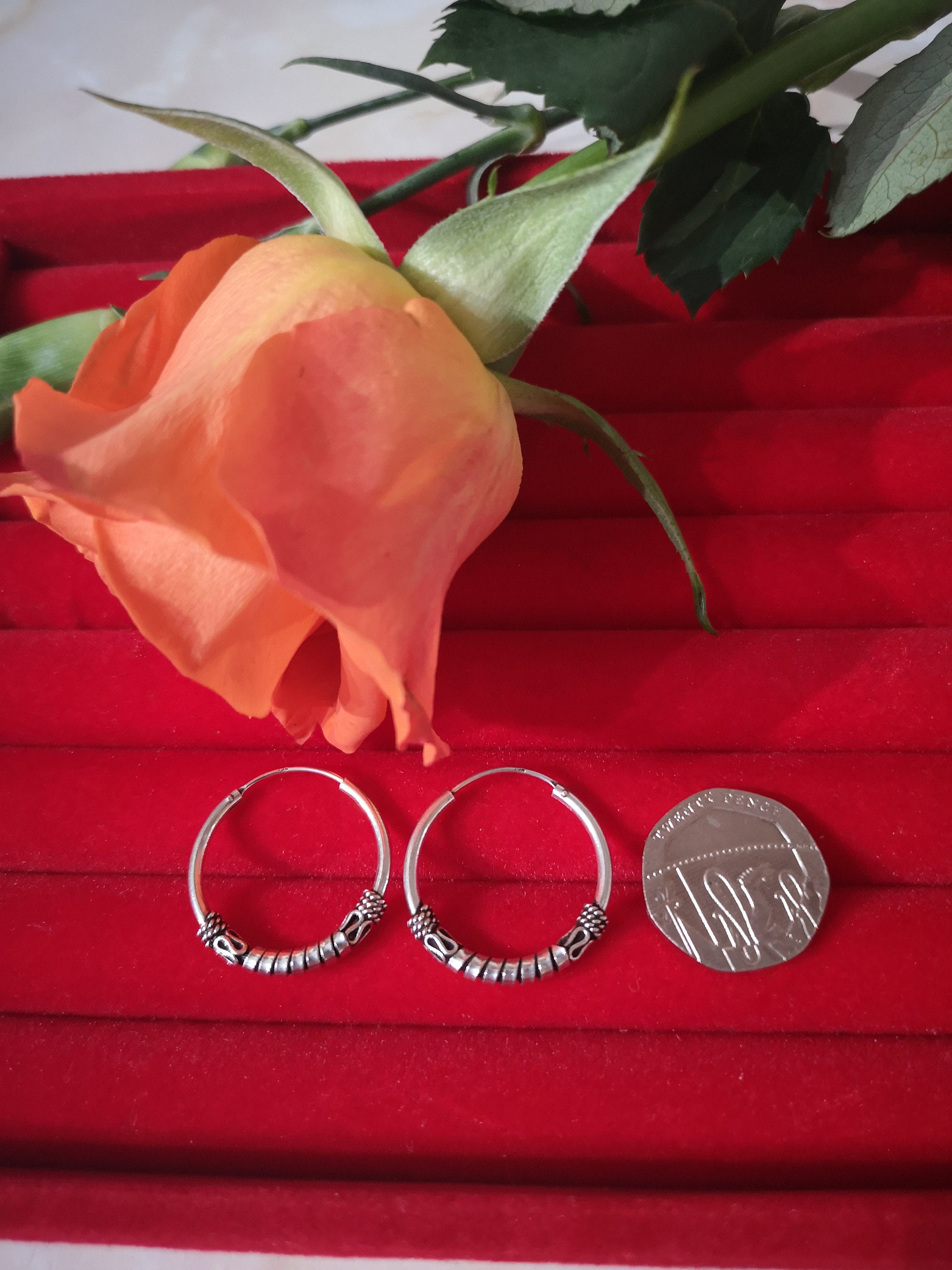 Sterling Silver 925 Lead & Nickel Free Pair Of Nice And Large Etsy