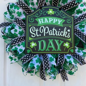 Happy St. Patrick's Day Wreath image 9