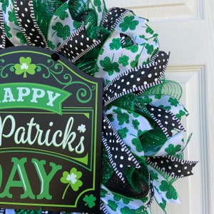 Happy St. Patrick's Day Wreath image 6