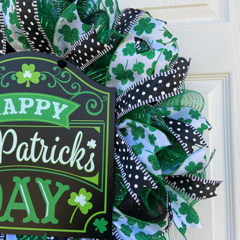 Happy St. Patrick's Day Wreath image 6