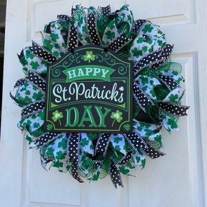 Happy St. Patrick's Day Wreath image 8