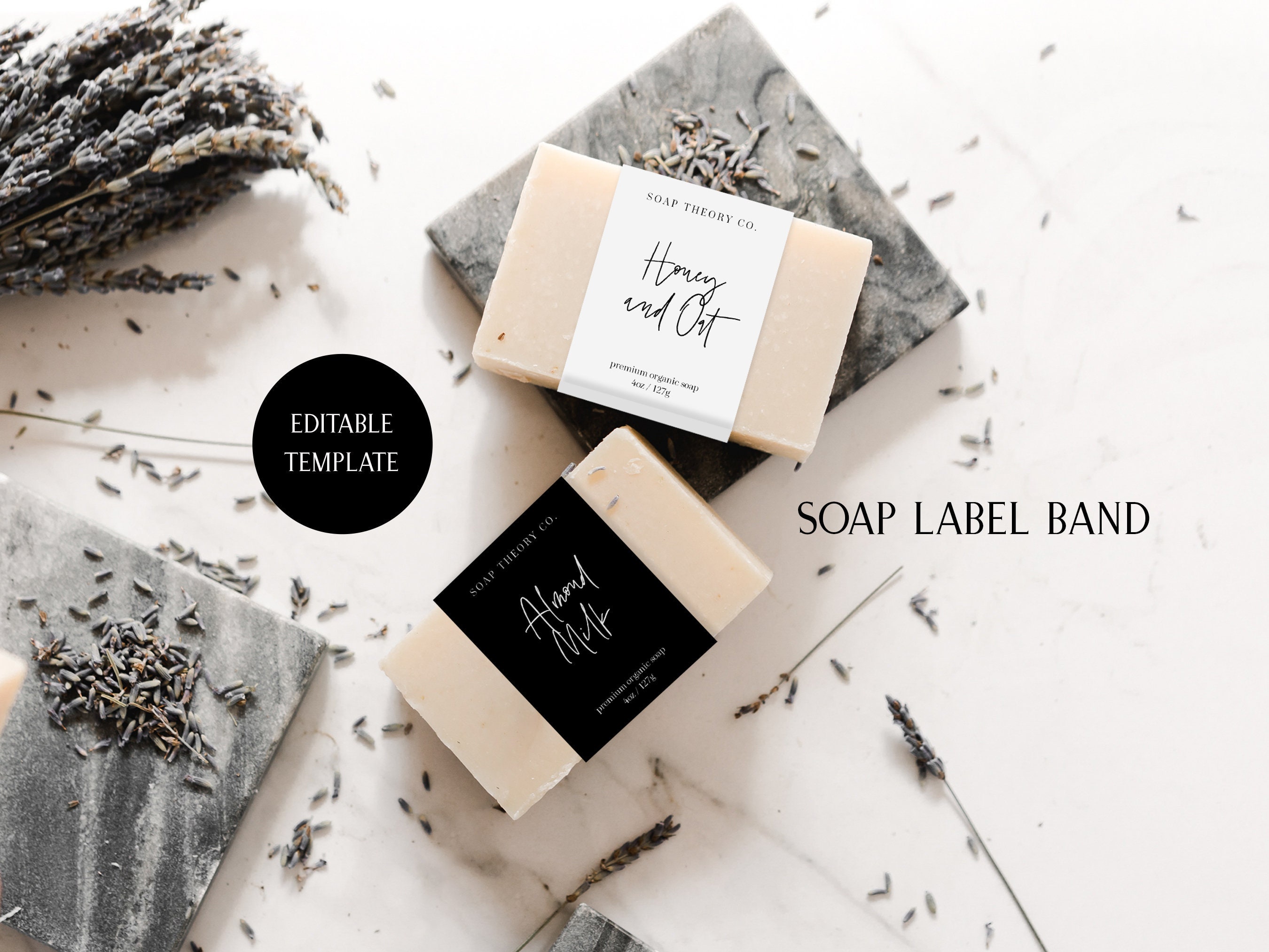 Stationery Paper & Party Supplies DIY Soap Labels Modern Soap Packaging
