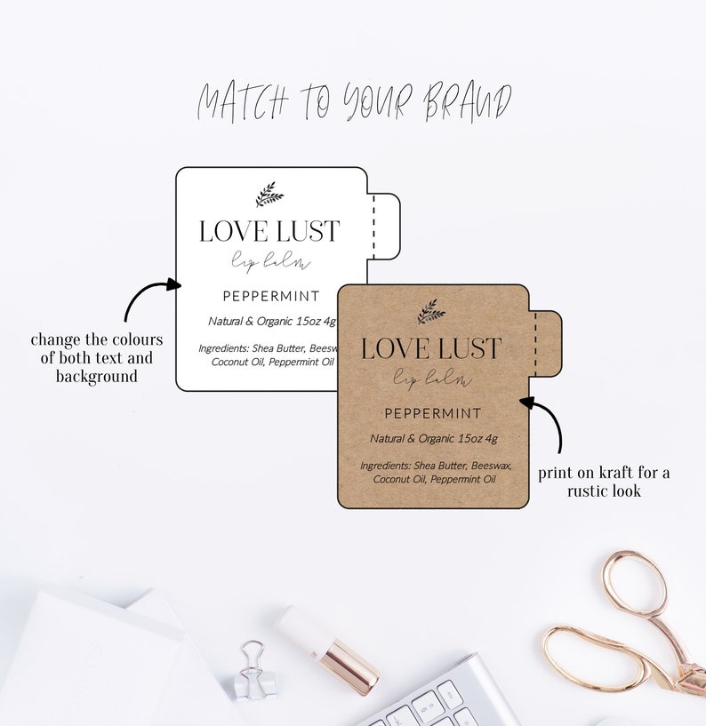 printable lip balm labels lip balm stickers custom lip