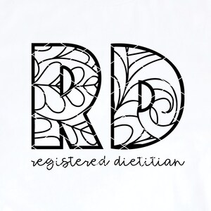 Mandala diététiste svg & clipart diététiste nutritionniste svg dxf png couper fichier