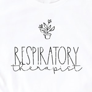 Respiratory Therapist svg & clip art RT svg Respiratory Therapy pulmonology lungs flowers floral scrub life svg dxf png cut file