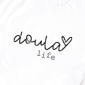 Doula svg e clip art parto parto assistente de parto apanhador de bebês maternidade com letras à mão dxf arquivo de corte png