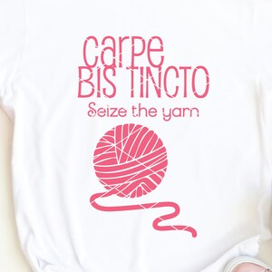 Garn svg, Seize The Yarn svg, Garn ClipArt Wolle häkeln svg häkeln stricken svg druckbare ClipArt Design Dxf Png geschnitten Datei