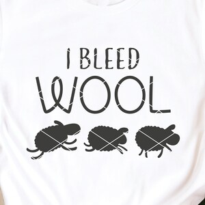 I Bleed Wolle svg, Garn svg, Garn Clip Art Wolle svg häkeln svg häkeln svg Wolle svg druckbare Clip Art Design dxf png cut Datei