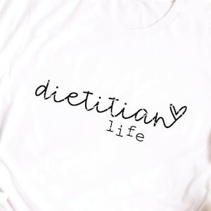 Diététiste vie svg & clipart RD svg diététiste diététiste inscription nutritionniste svg dxf png fichier coupé