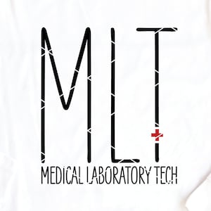 Medical Laboratory Tech svg cut file png dxf Lab Technician Technologist med cross cricut file download clip art