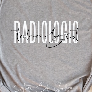 Radiologic Technologist svg cut file radiology x-ray tech imaging mri modern dxf png cricut file download printable clip art