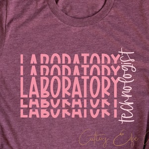 Laboratory Technologist svg cut file Lab Tech svg medical laboratory stacked dxf png cricut file printable download