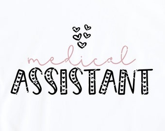 Download Med Assistant Svg Etsy