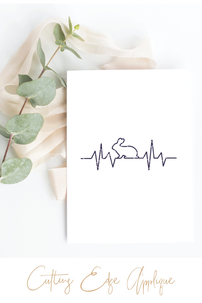 Download Bunny heartbeat svg ekg Easter spring nursing cna svg ...