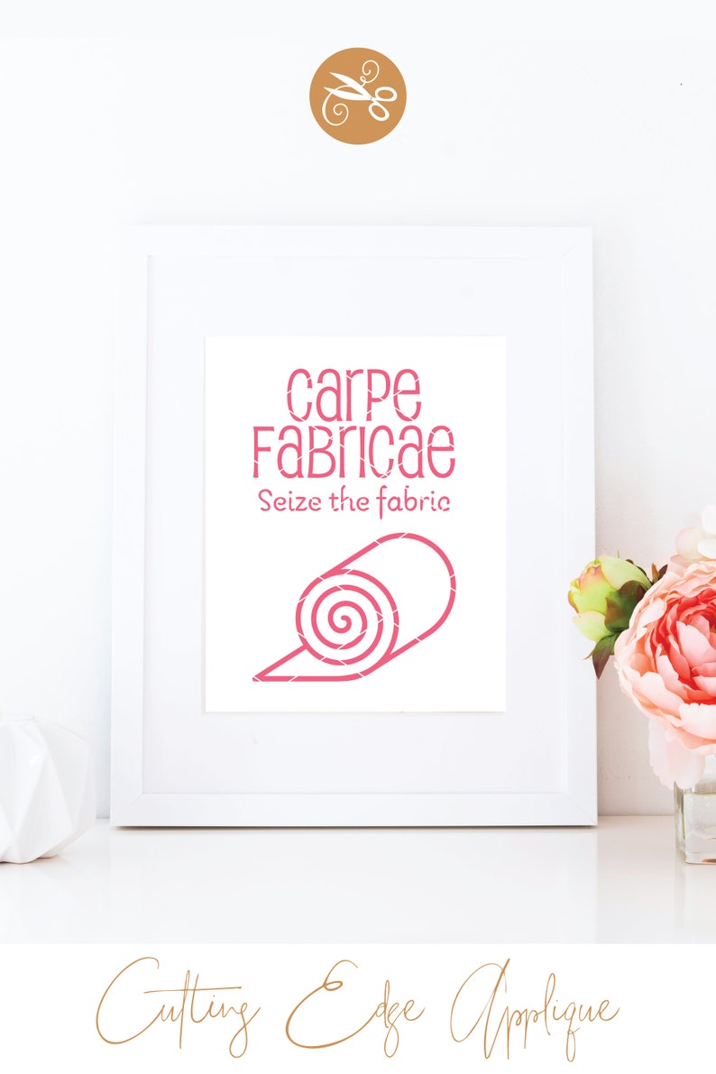 Download Seize The Fabric SVG Clip Art quilting svg love to sew svg ...