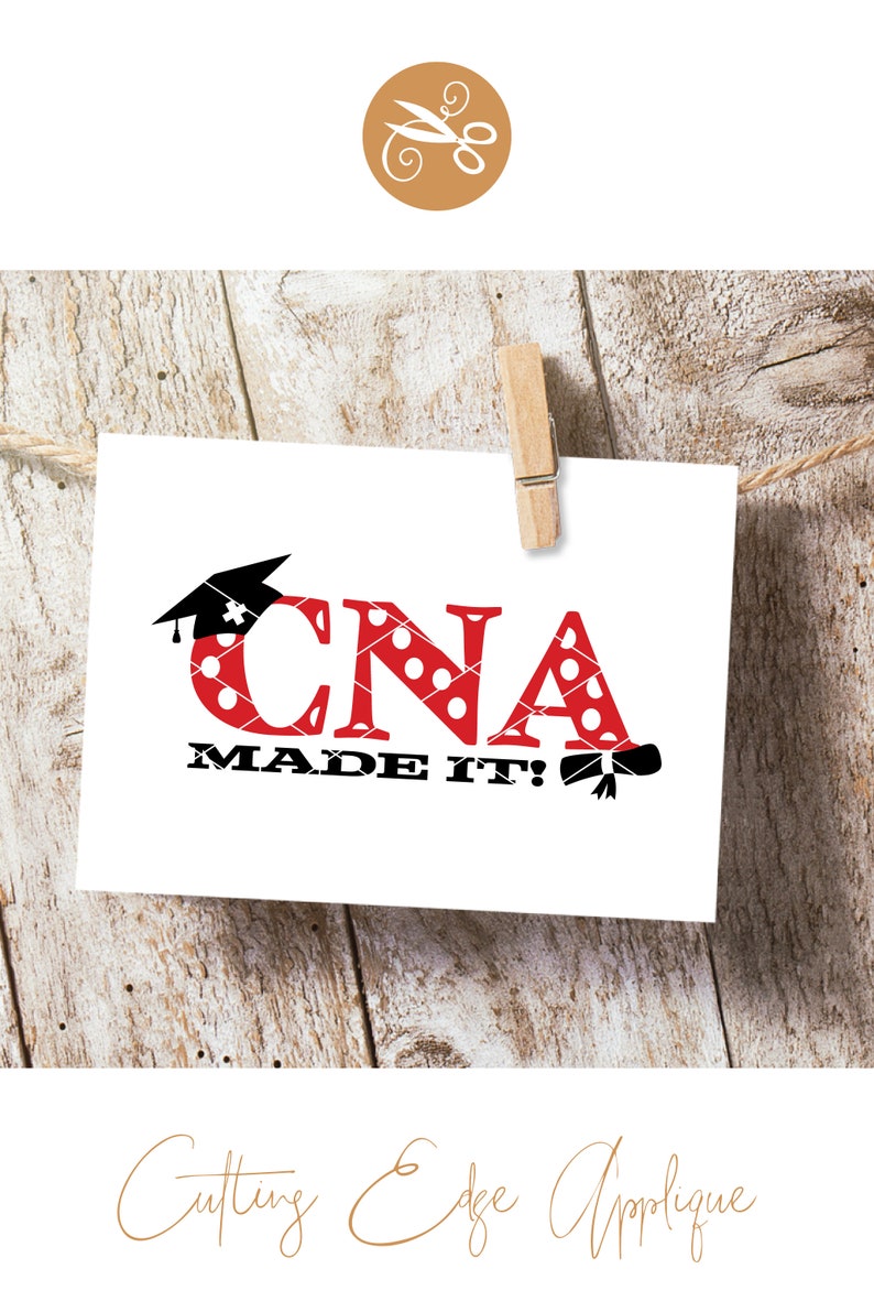Download CNA svg CNA Graduation svg Nursing Assistant svg graduate | Etsy