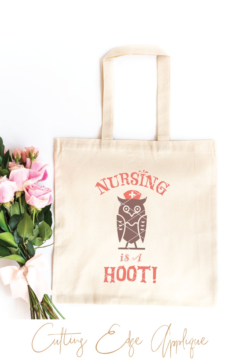 Download Nursing Is A Hoot svg & clip art nurse svg LPN RN NP svg ...