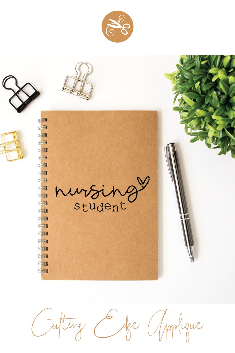 Download Nursing Student svg & clip art Nursing School student nurse | Etsy