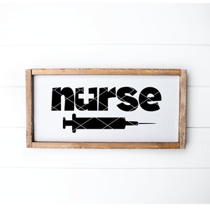 Nurse svg & clip art LPN RN NP svg needle nurse word art nurse life nursing svg scrub life svg nursing student nurse svg dxf png cut file image 4
