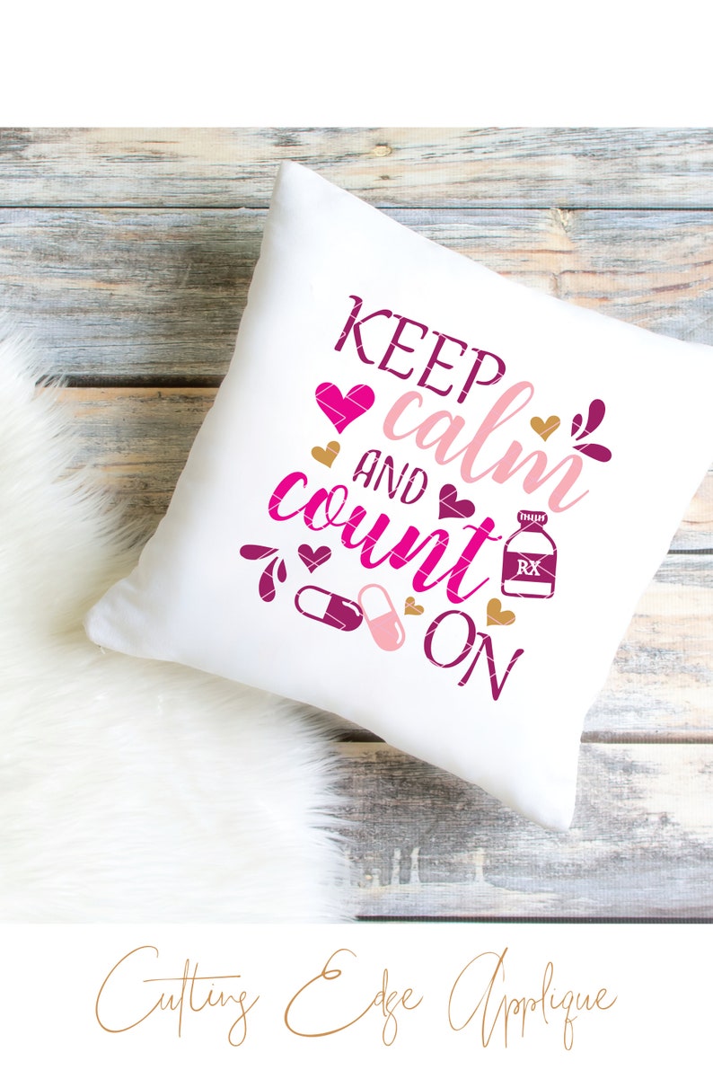 Download Keep Calm and Count On svg & clip art Pharmacist Pharmacy ...