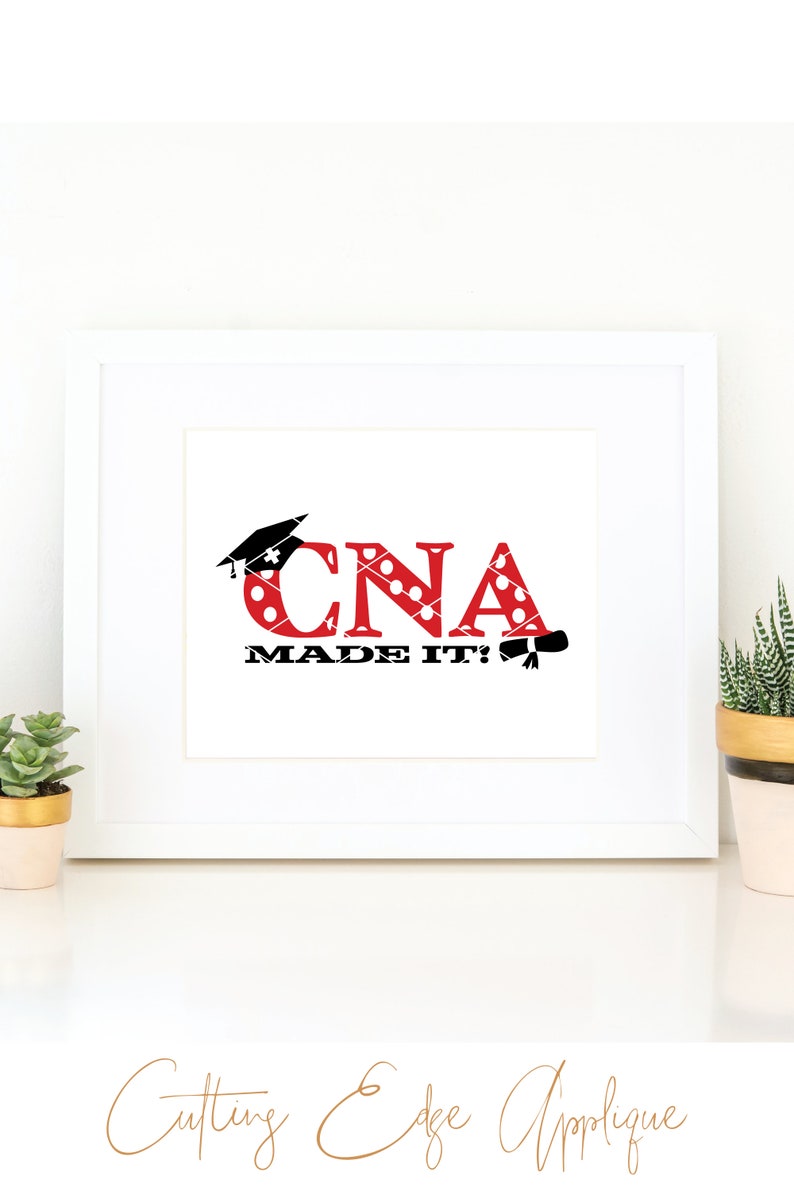 Download CNA svg CNA Graduation svg Nursing Assistant svg graduate | Etsy