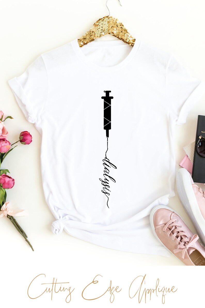 Dialysis svg & clip art Hemodialysis Technician PCT patient | Etsy