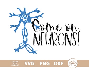 Neuron svg, Gehirn svg, Neurologie svg, Synapsen svg, Gehirn Clip Art, Neuro Krankenschwester svg, Schlaganfall svg Neurologe eeg Tech Krebs dxf png geschnitten Datei
