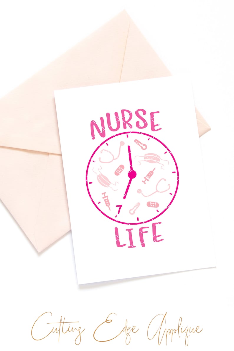 Nurse Life svg &amp; clip art LPN RN NP svg shift nurse life