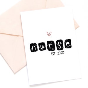Nurse Graduation svg nurse year established RN LPN graduate | Etsy