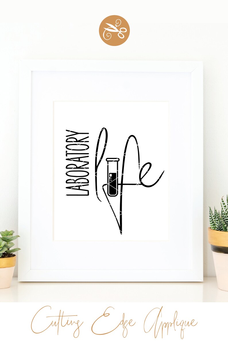 Lab Life svg & clip art Laboratory Technician svg lab svg test Etsy