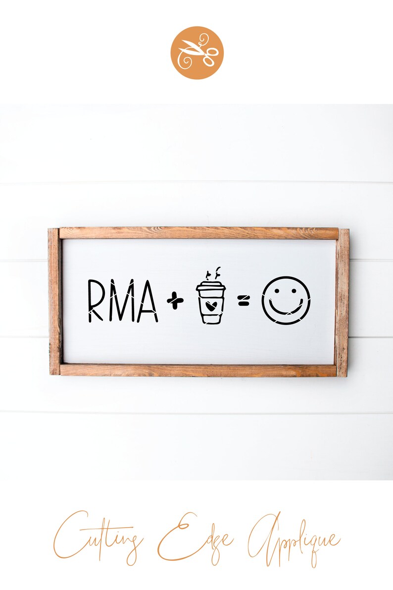 Medical Assistant Svg & Clip Art RMA Registered Coffee Svg Dxf - Etsy