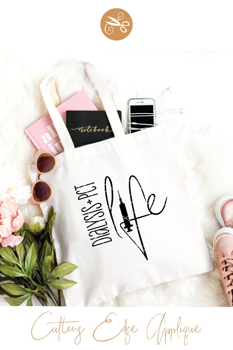 Dialysis PCT svg & clip art Patient Care Technician dialysis | Etsy