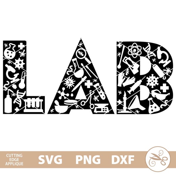 Laboratory Svg - Etsy