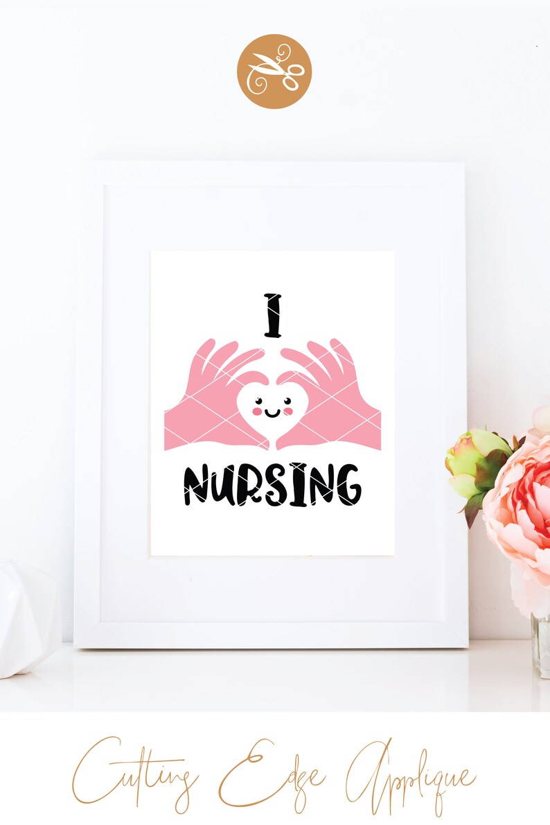 Download Nursing svg & clip art I Love Nursing LPN RN NP cna heart ...