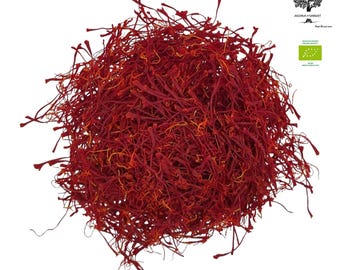 Red Saffron Organic 0,5g - 20g Krokos Kozanis Greek PDO Safran Harvest September 2025 | USA DDP – No Import Fees