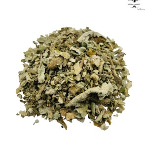 Königskerze Getrocknete geschnittene Blätter und Blüten 85 g (3 oz) - 1,95 kg (68,8 oz) Verbascum Thapsus Ernte Juli 2025
