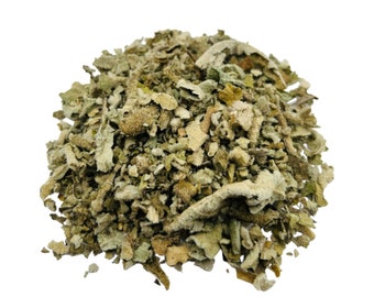 Molène feuilles coupées séchées 25 g (0,9 oz) - 1,95 kg (68,8 oz) Verbascum Thapsus Récolte juillet 2025 | USA DDP - Pas de frais d'importation