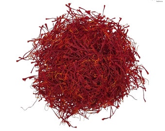Red Saffron Organic 0,5g - 20g Krokos Kozanis Greek PDO Safran Harvest September 2023