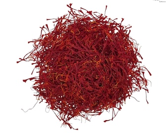 Red Saffron Organic 0,5g - 20g Krokos Kozanis Greek PDO Safran Harvest September 2023