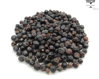 Dried Juniper Berries  85g(3 oz) - 1.95Kg(68.8 oz) Juniperus macrocarpa | USA DDP – No Import Fees