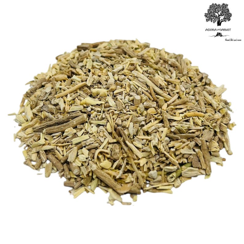 Suszony korzeń ashwagandhy cięty indyjski żeń-szeń 25 g (0,9 uncji) - 1,95 kg (68,8 uncji) Klasa A Withania Somnifera | USA DDP – bez opłat importowych zdjęcie 1