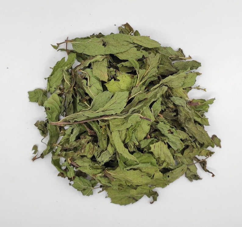 Dried Spearmint Whole Leaves 85g3 oz 1,95kg68.8 oz Harvest June 2023 Class A Mentha Spicata image 4