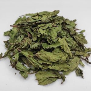 Dried Spearmint Whole Leaves 85g3 oz 1,95kg68.8 oz Harvest June 2023 Class A Mentha Spicata image 2