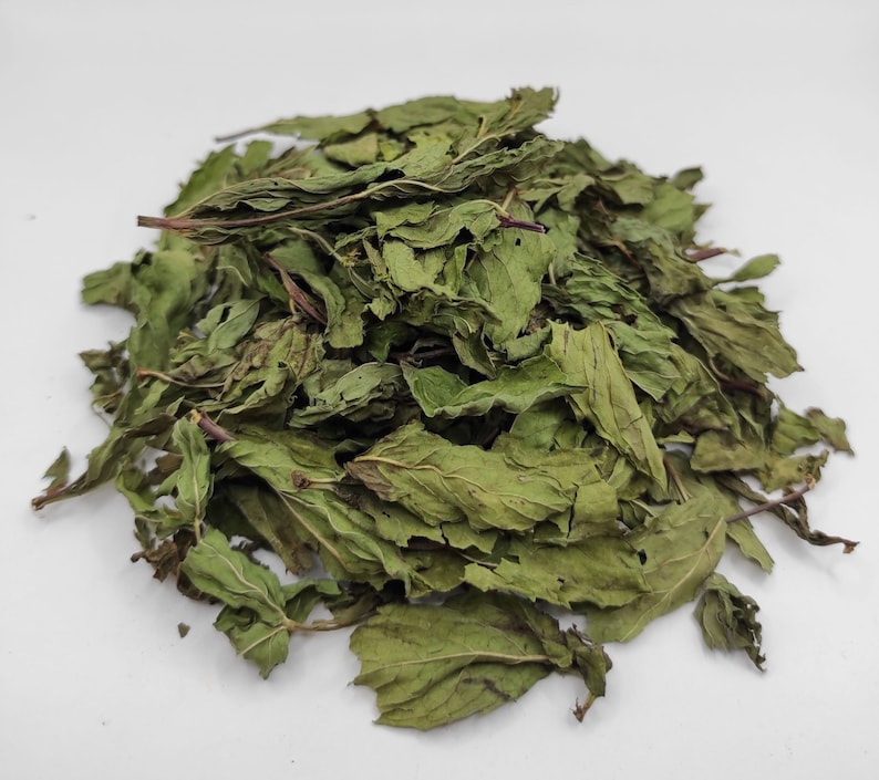 Dried Spearmint Whole Leaves 85g3 oz 1,95kg68.8 oz Harvest June 2023 Class A Mentha Spicata image 2