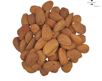 Whole Roasted & Unsalted Greek Large Ferragnes Almonds 220g (7.8 oz) - 1.95Kg (68.8 oz) - Premium Quality | USA DDP – No Import Fees