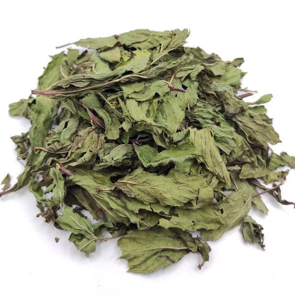 Dried Spearmint Whole Leaves 85g(3 oz) - 1,95kg(68.8 oz) Harvest June 2023 Class A Mentha Spicata