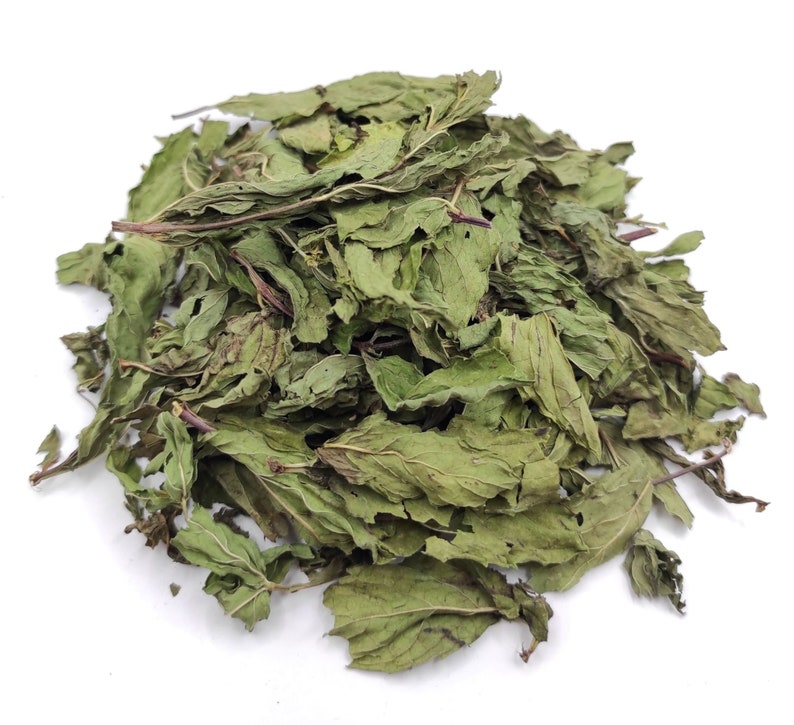 Dried Spearmint Whole Leaves 85g3 oz 1,95kg68.8 oz Harvest June 2023 Class A Mentha Spicata image 1