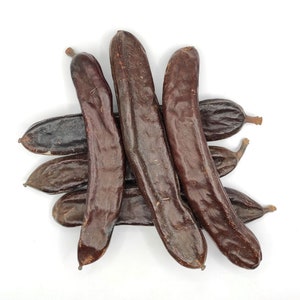 Whole Greek Certified Organic Carob Pods 85g3 oz 1.95Kg68.8 oz Ceratonia Siliqua Harvest 2023 Certificate Bio Code: GR-BIO-15 image 4