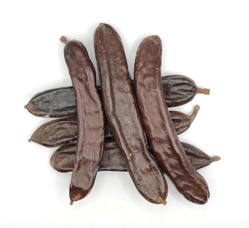 Whole Greek Certified Organic Carob Pods 85g3 oz 1.95Kg68.8 oz Ceratonia Siliqua Harvest 2023 Certificate Bio Code: GR-BIO-15 image 4